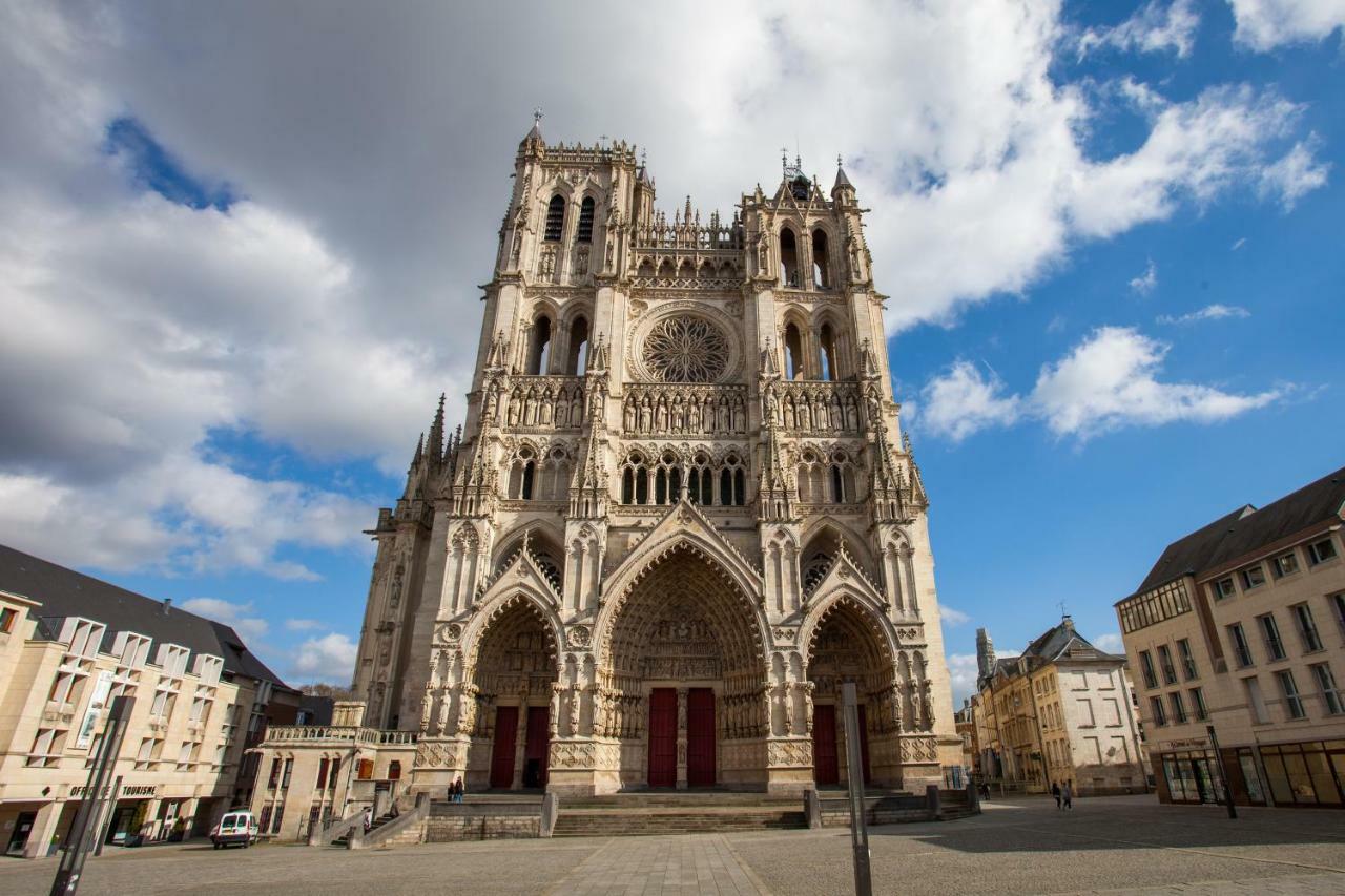 Le Quai Amienois - Nid Douillet Moderne Face A La Cathedrale Appartement Amiens Buitenkant foto