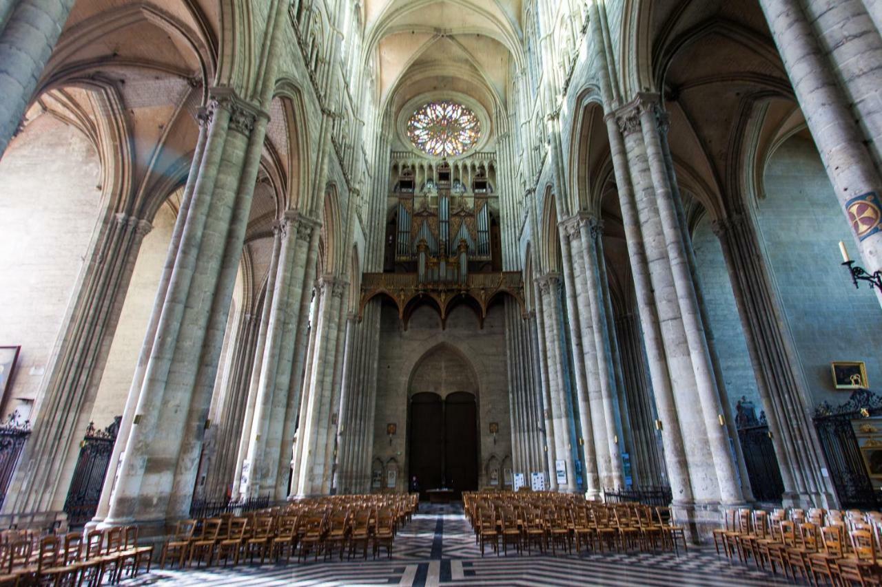 Le Quai Amienois - Nid Douillet Moderne Face A La Cathedrale Appartement Amiens Buitenkant foto